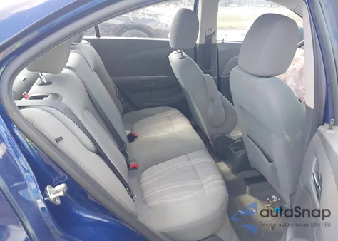 2013 Chevrolet Sonic Lt Auto from USA, damaged, VIN 1G1JC5SH7D4150237